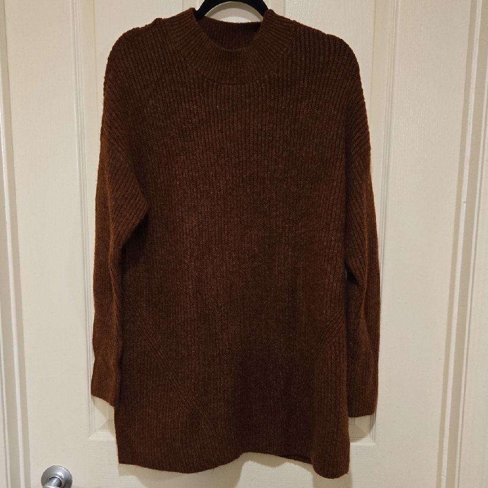 Old Navy Women's Rich Brown Sweater Dress
